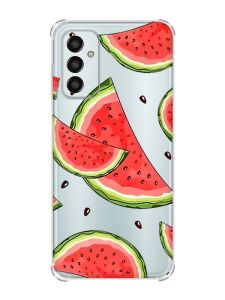 Чохол із потовщеними кутами на Samsung Galaxy M13 4G :: Скибки кавуна (принт 342)