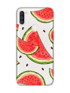 Прозорий чохол на Samsung Galaxy A11 :: Скибки кавуна (принт 342)