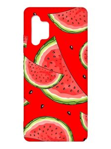 Матовий червоний чохол на Samsung Galaxy A32 :: Скибки кавуна (принт 342)