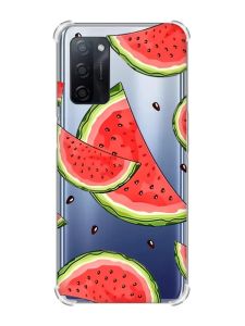 Чохол з потовщеними кутами на Oppo A55 :: Скибки кавуна (принт 342)