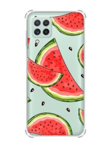 Чохол із потовщеними кутами на Samsung Galaxy A22 5G / A22s 5G :: Скибки кавуна (принт 342)
