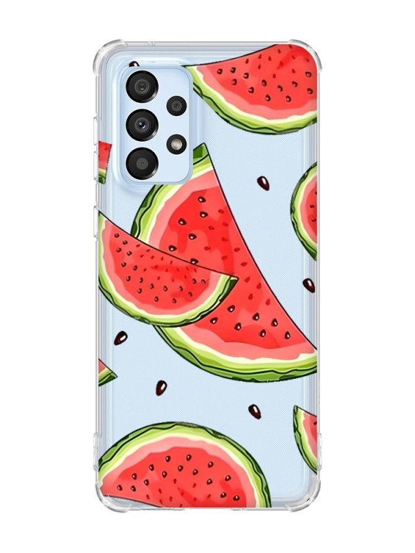 Чохол з потовщеними кутами на Samsung Galaxy A33 5G :: Скибки кавуна (принт 342)