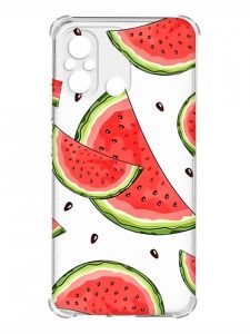 Чохол з потовщеними кутами на Xiaomi Redmi 12C :: Скибки кавуна (принт 342)