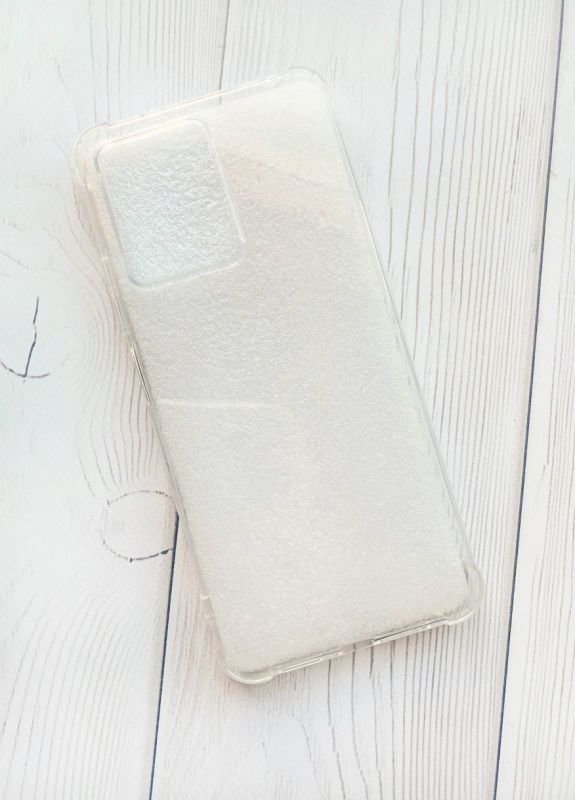 Прозорий силіконовий чохол з потовщеними кутами для Xiaomi Redmi Note 12 4G