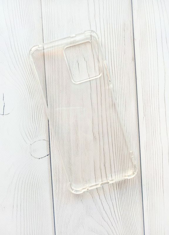 Прозорий силіконовий чохол з потовщеними кутами для Xiaomi Redmi Note 12 4G