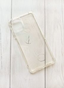 Ультратонкий прозорий силіконовий чохол з потовщеними кутами для Samsung Galaxy M53 (M536) 5G