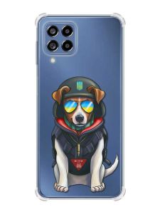 Чохол з потовщеними кутами на Samsung Galaxy M53 (M536) 5G :: Патрон (патріотичний принт 4)