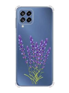Чохол з потовщеними кутами на Samsung Galaxy M53 (M536) 5G :: Лаванда (принт 28)