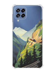 Чохол з потовщеними кутами на Samsung Galaxy M53 (M536) 5G :: Пейзаж. Гори (принт 87)