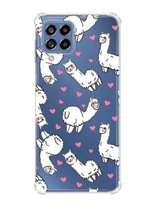 Чохол з потовщеними кутами на Samsung Galaxy M53 (M536) 5G :: Лами (принт 95)