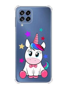 Чохол з потовщеними кутами на Samsung Galaxy M53 (M536) 5G :: Єдиноріг (принт 102)