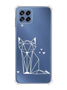 Чохол з потовщеними кутами на Samsung Galaxy M53 (M536) 5G :: Лисиця (принт 127)