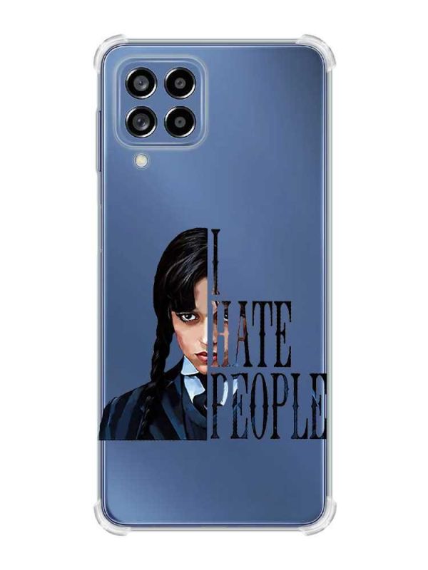 Чохол з потовщеними кутами на Samsung Galaxy M53 (M536) 5G :: Добра дівчинка (принт 215)