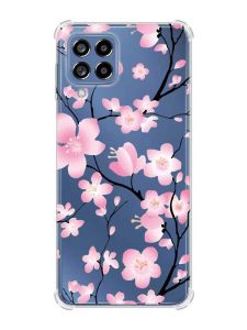 Чохол з потовщеними кутами на Samsung Galaxy M53 (M536) 5G :: Квітуча сакура (принт 282)