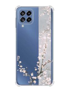 Чохол з потовщеними кутами на Samsung Galaxy M53 (M536) 5G :: Квітуча сакура (принт 285)