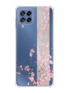 Чохол з потовщеними кутами на Samsung Galaxy M53 (M536) 5G :: Сакура у цвіті (принт 286)