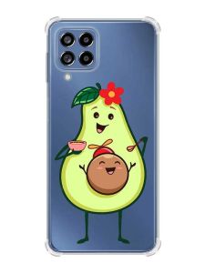 Чохол з потовщеними кутами на Samsung Galaxy M53 (M536) 5G :: Малюк Авокадо (принт 309)