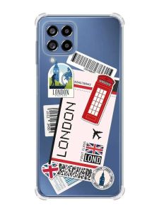 Чохол з потовщеними кутами на Samsung Galaxy M53 (M536) 5G :: Подорожі. Лондон (принт 326)