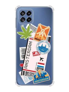 Чохол з потовщеними кутами на Samsung Galaxy M53 (M536) 5G :: Подорожі. Амстердам (принт 327)