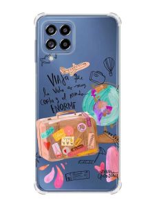 Чохол з потовщеними кутами на Samsung Galaxy M53 (M536) 5G :: Настрій подорожувати (принт 329)