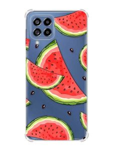 Чохол з потовщеними кутами на Samsung Galaxy M53 (M536) 5G :: Скибки кавуна (принт 342)