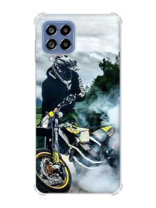 Чохол з потовщеними кутами на Samsung Galaxy M53 (M536) 5G :: Мото Драйв (принт 68)