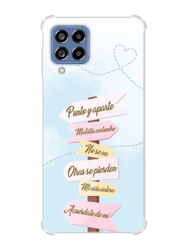 Чохол з потовщеними кутами на Samsung Galaxy M53 (M536) 5G :: Вказівники (принт 322)