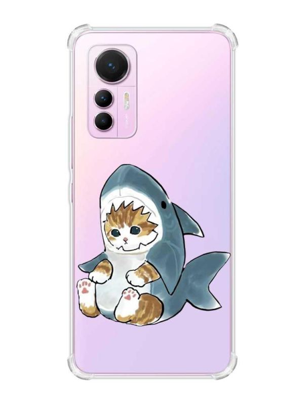 Чохол з потовщеними кутами на Xiaomi 12 Lite :: Кошеня (принт 120)