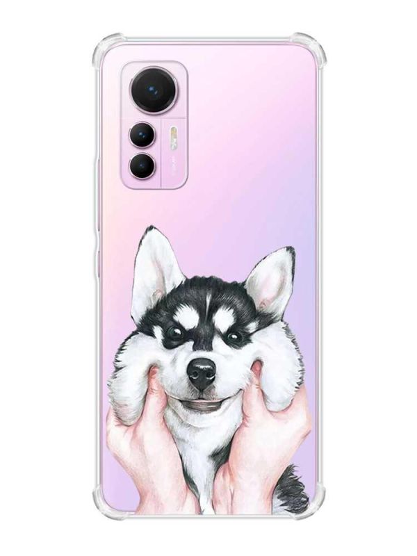 Чохол з потовщеними кутами на Xiaomi 12 Lite :: Мордочка (принт 121)
