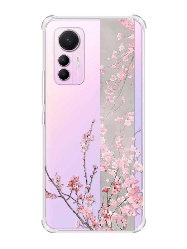 Чохол з потовщеними кутами на Xiaomi 12 Lite :: Сакура у цвіті (принт 286)
