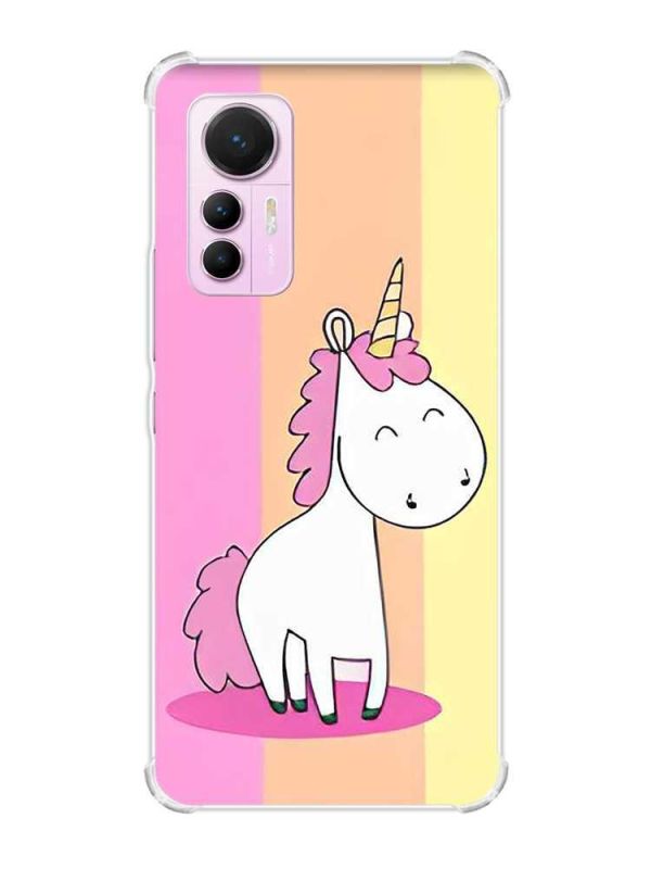 Чохол з потовщеними кутами на Xiaomi 12 Lite :: Єдиноріг (принт 104)