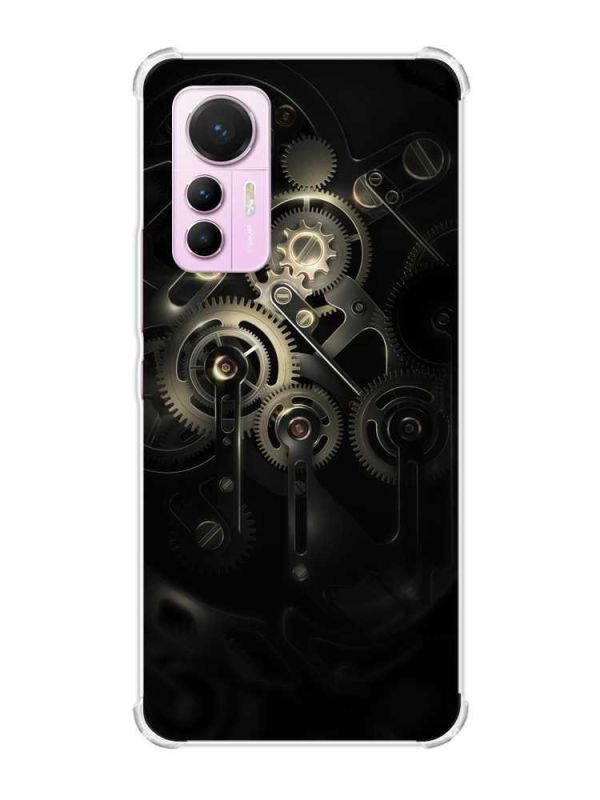 Чохол з потовщеними кутами на Xiaomi 12 Lite :: Механізм (принт 238)