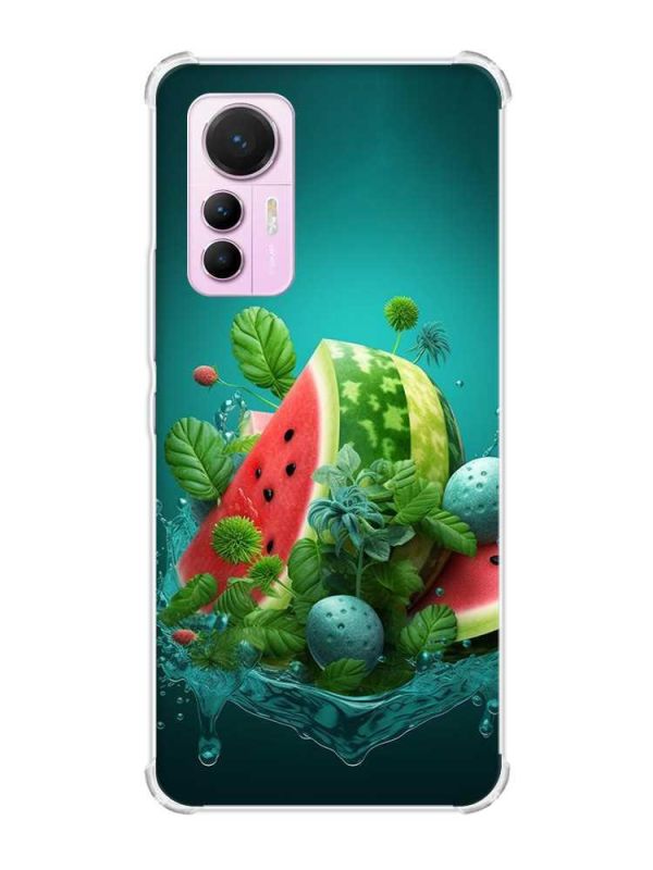 Чохол з потовщеними кутами на Xiaomi 12 Lite :: Кавунова фантазія (принт 337)