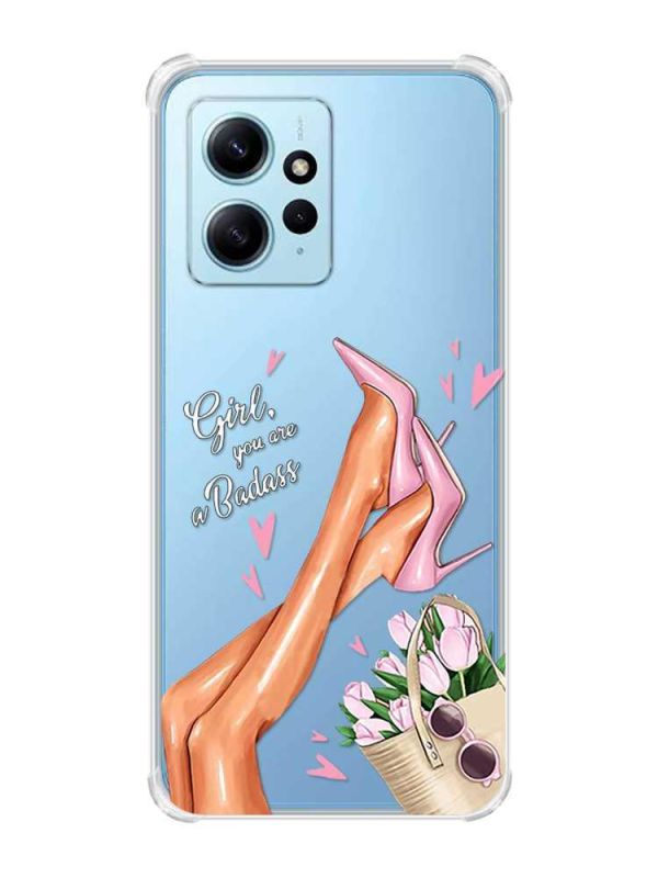 Чохол з потовщеними кутами на Xiaomi Redmi Note 12 4G :: Ніжки (принт 62)