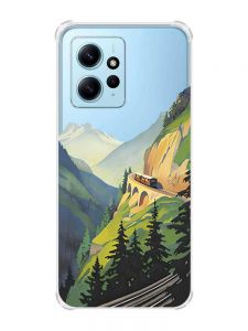 Чохол з потовщеними кутами на Xiaomi Redmi Note 12 4G :: Пейзаж. Гори (принт 87)