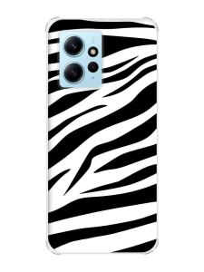 Чохол з потовщеними кутами на Xiaomi Redmi Note 12 4G :: Фон Зебра (принт 92)