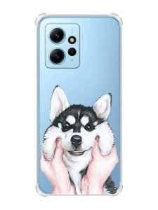 Чохол з потовщеними кутами на Xiaomi Redmi Note 12 4G :: Мордочка (принт 121)