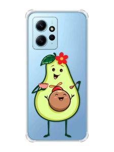 Чохол з потовщеними кутами на Xiaomi Redmi Note 12 4G :: Малюк Авокадо (принт 309)