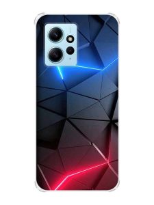 Чохол з потовщеними кутами на Xiaomi Redmi Note 12 4G :: Рельєфний фон (принт 36)