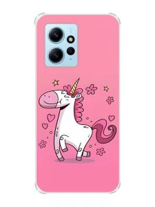 Чохол з потовщеними кутами на Xiaomi Redmi Note 12 4G :: Єдиноріг (принт 105)