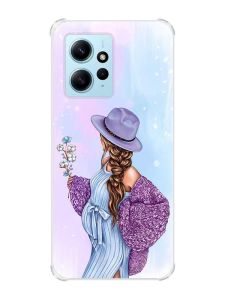 Чохол з потовщеними кутами на Xiaomi Redmi Note 12 4G :: В очікуванні хлопчика (принт 222)