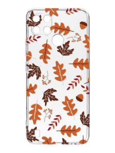 Прозорий чохол на Realme C21Y :: Осінь (принт 107)