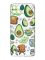 Прозорий чохол на Realme C21Y :: Милі авокадо каваї (принт 305)