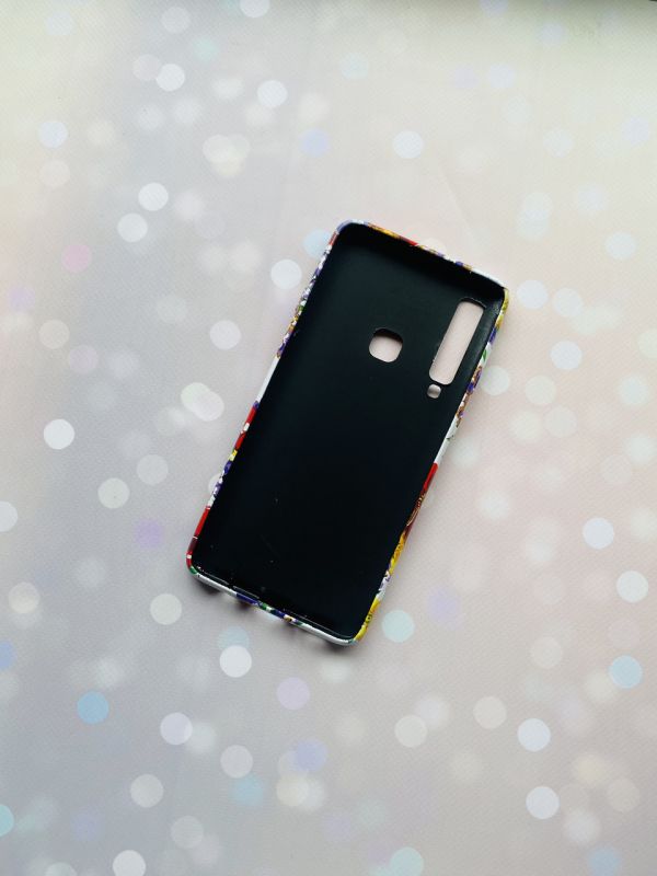 Силіконовий чохол із малюнком для Samsung А9 (2018) / А920 / А9s Червоно-жовті маки