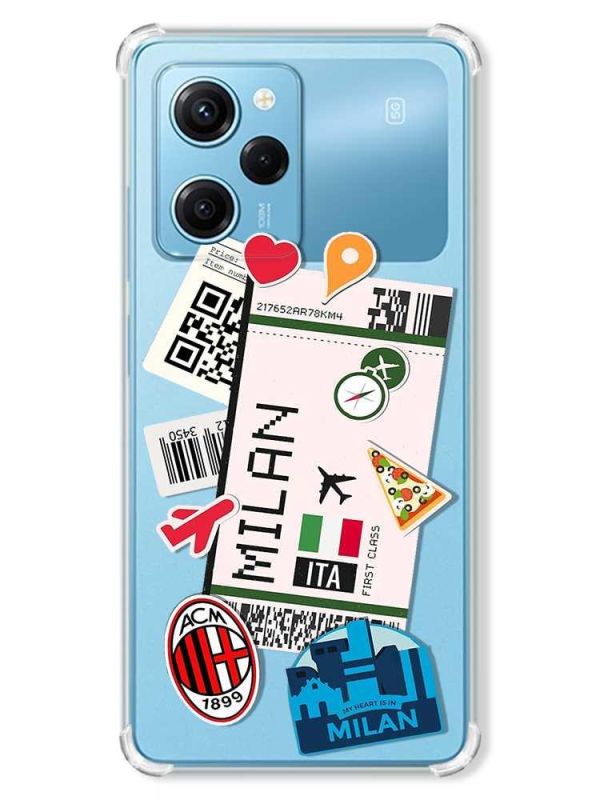 Чохол з потовщеними кутами на Xiaomi Redmi Note 12 Pro Speed 5G :: Подорожі. Італія (принт 325)