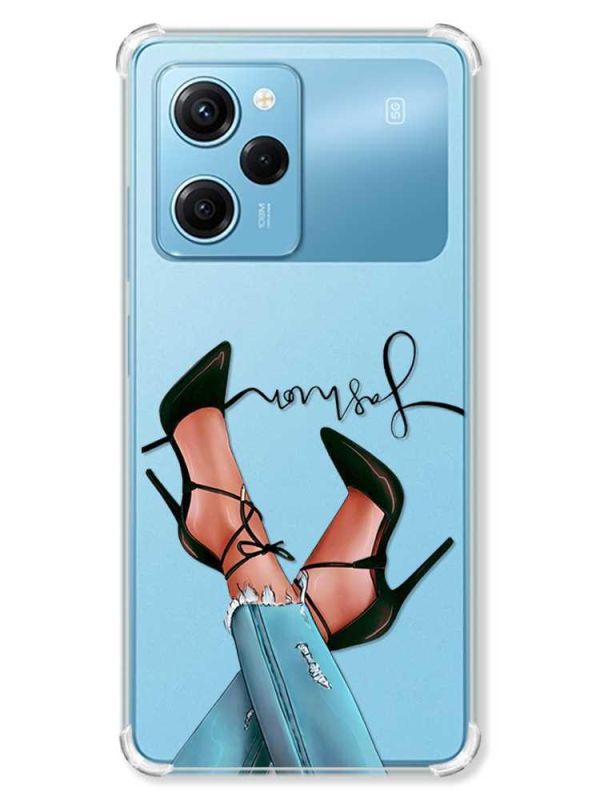 Чохол з потовщеними кутами на Xiaomi Redmi Note 12 Pro Speed 5G :: Ніжки (принт 60)