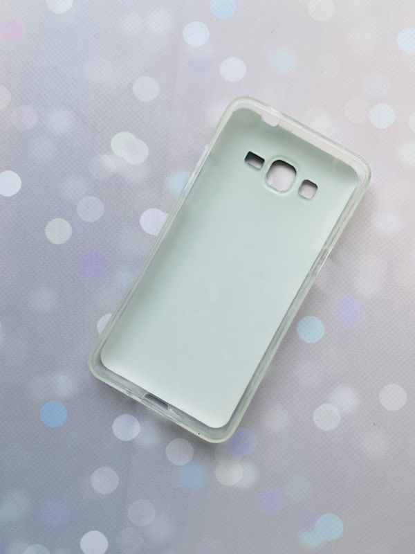 Силіконовий чохол Samsung Grand Prime G530 / J2 Prime Мармуровий. Чорний