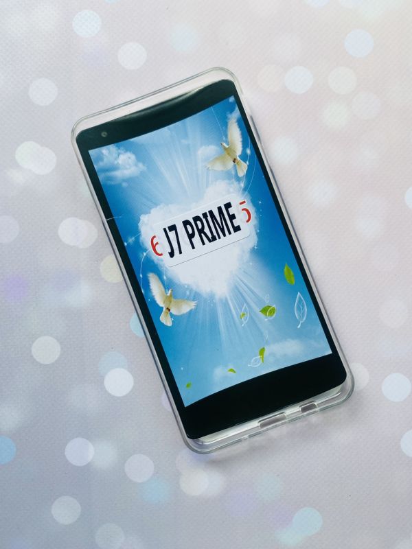 Силіконовий чохол із малюнком для SAMSUNG Galaxy J7 Prime Метелики кольорові