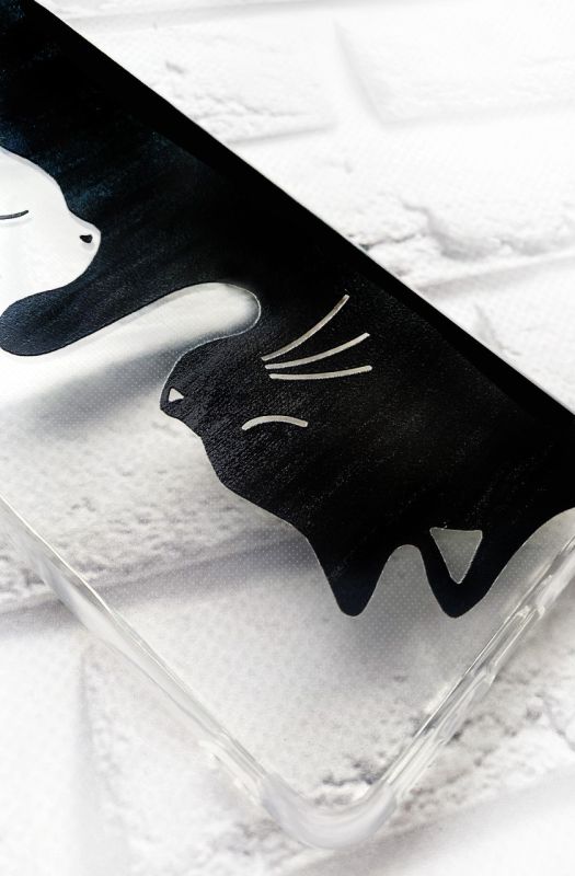 Чохол з потовщеними кутами на Xiaomi Redmi Note 11 5G :: Котики (принт 118)