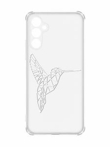 Чохол з потовщеними кутами на Samsung Galaxy A34 5G :: Колібрі (принт 123)